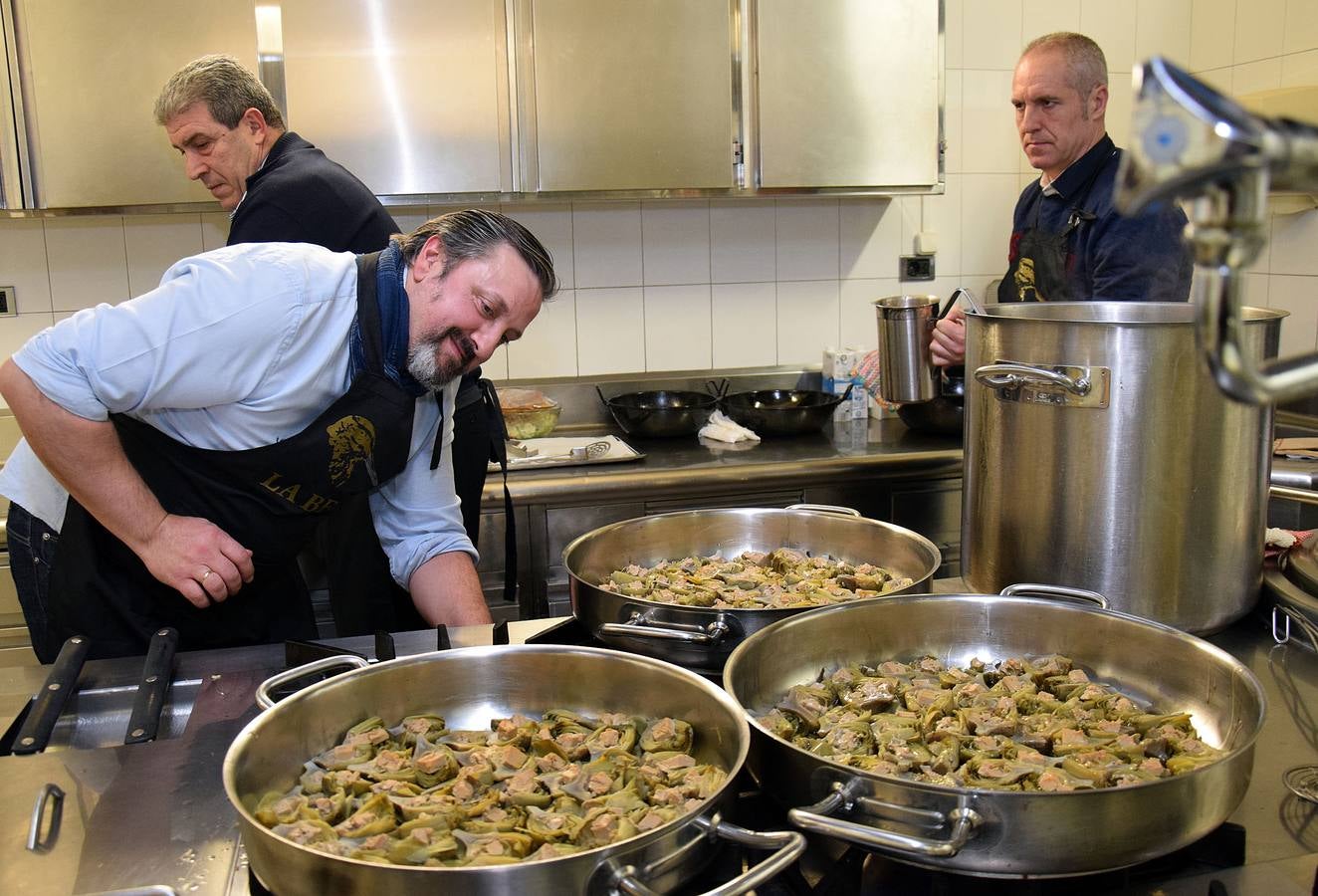 La Becada guisa para la Cocina Económica