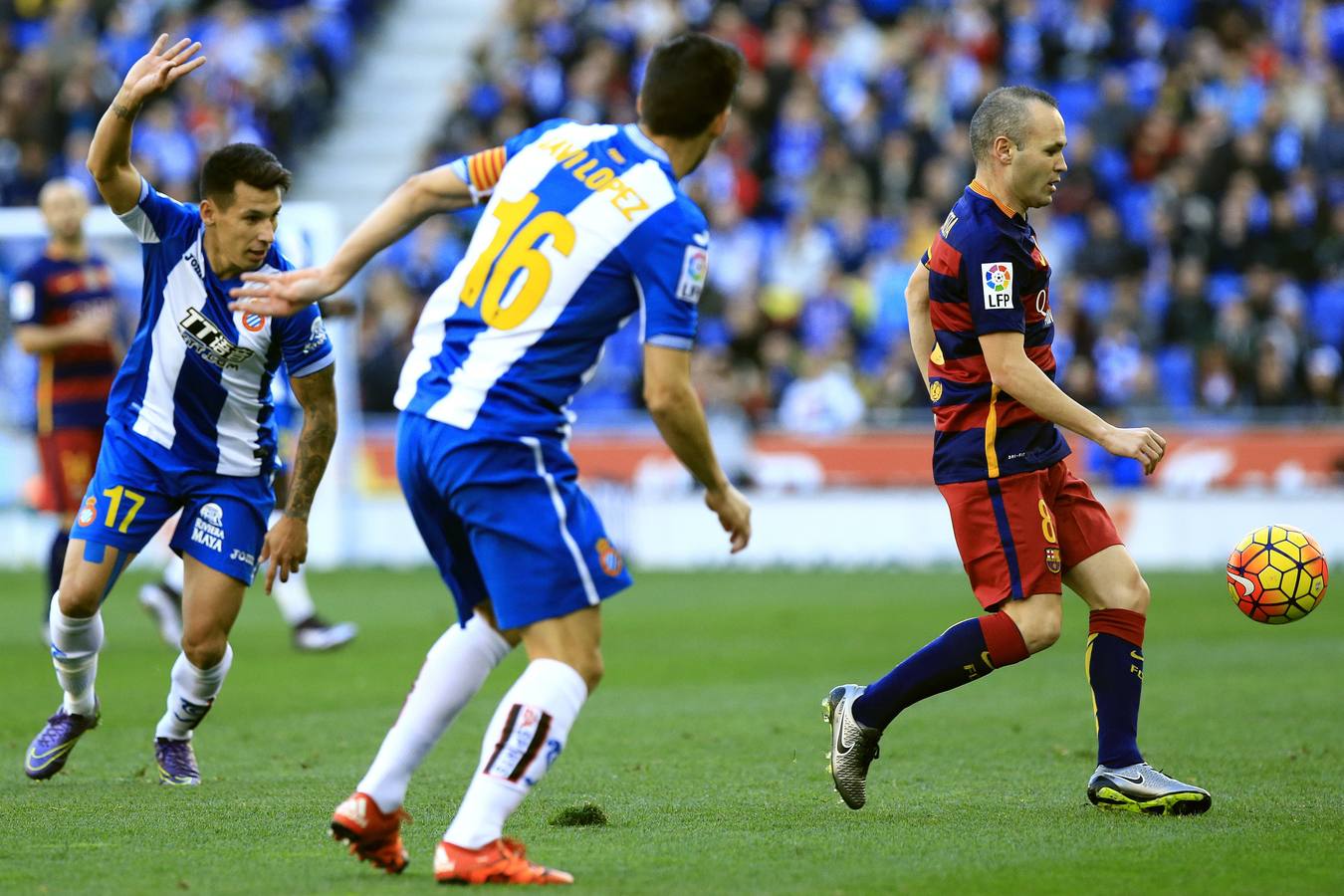 Las mejores imágenes del Espanyol - Barça