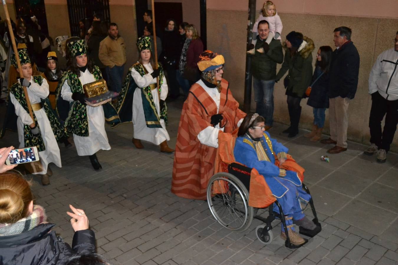 Nájera disfruta de la Cabalgata de Reyes