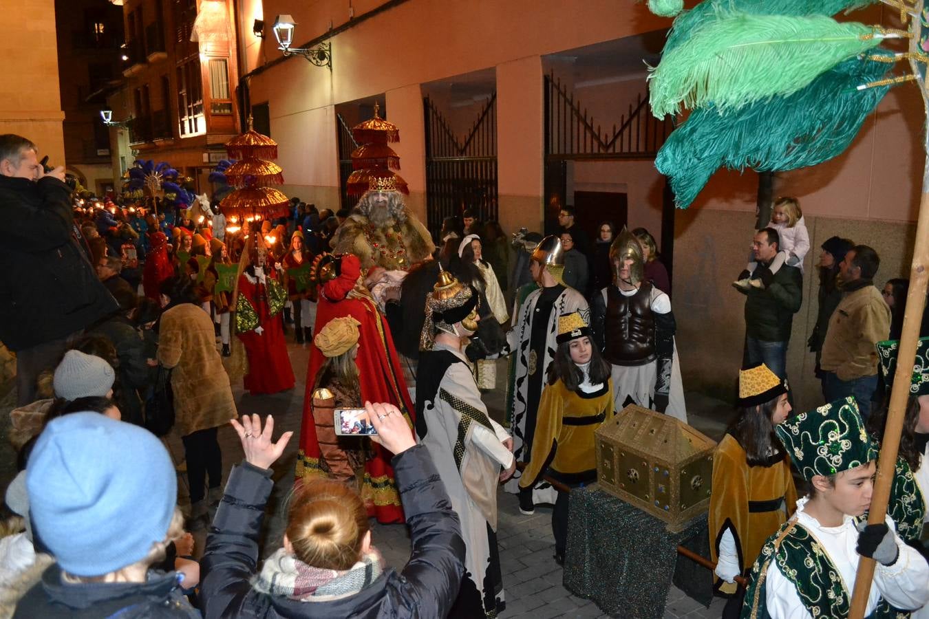 Nájera disfruta de la Cabalgata de Reyes