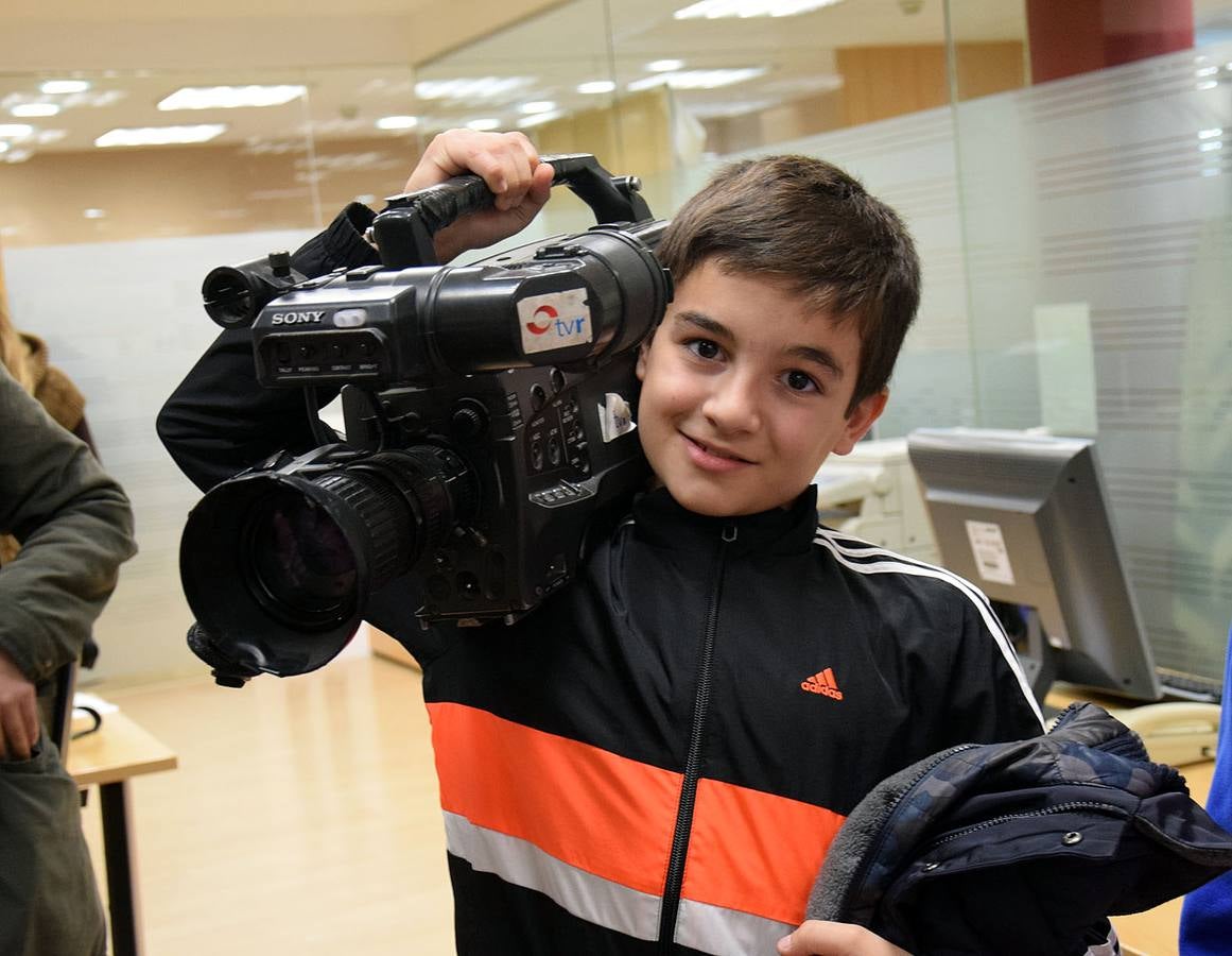 Los alumnos de 6º C del Colegio Las Gaunas visitan la multimedia de Diario LA RIOJA