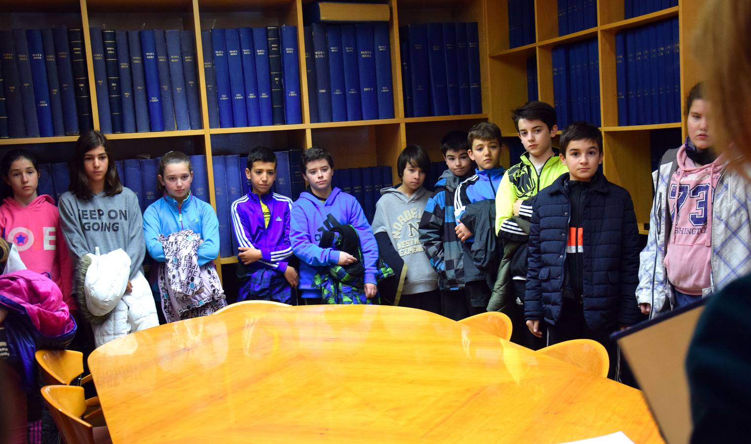 Los alumnos de 6º C del Colegio Las Gaunas visitan la multimedia de Diario LA RIOJA