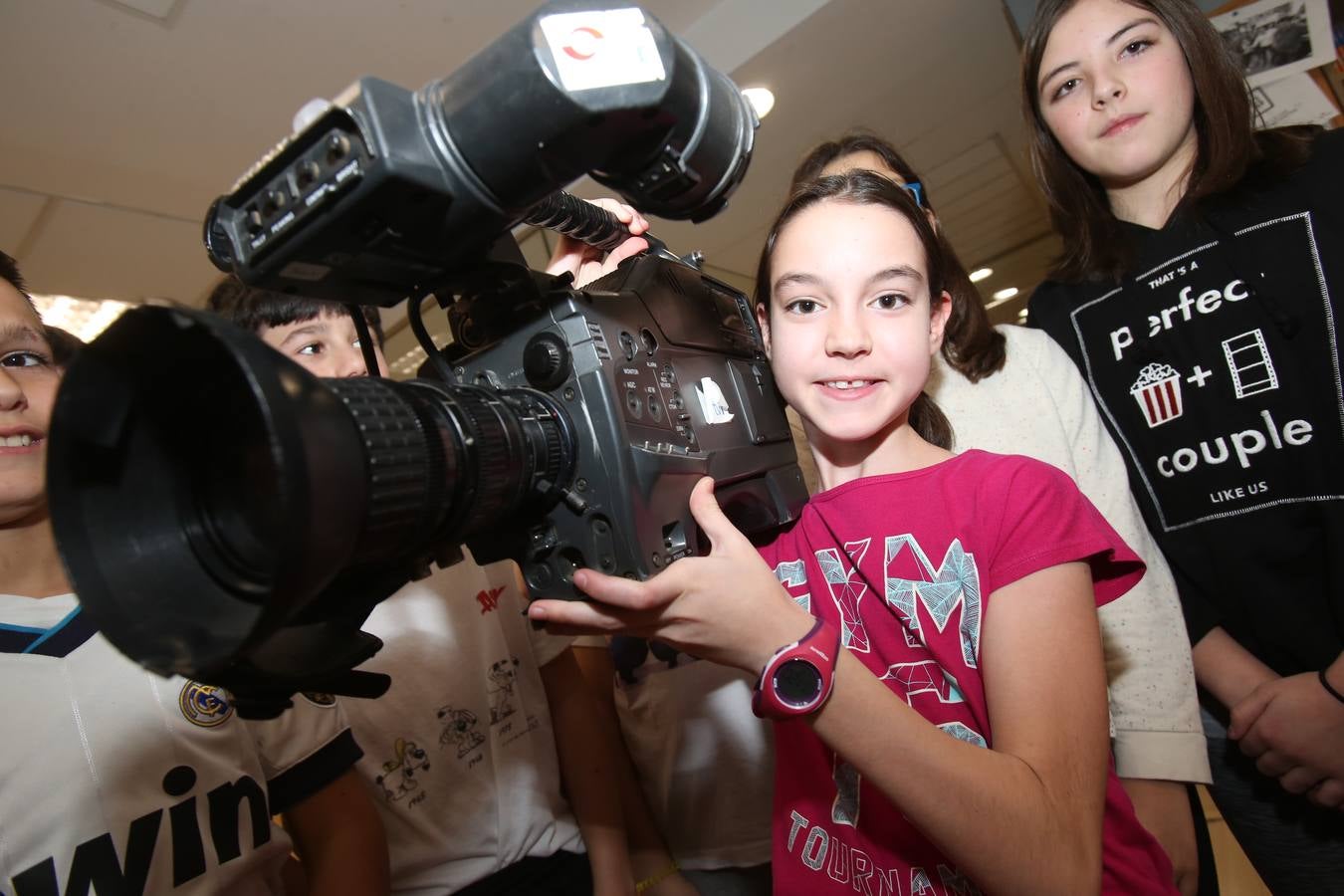 Los alumnos de 6ºB del CEIP Las Gaunas visitan la multimedia de Diario LA RIOJA