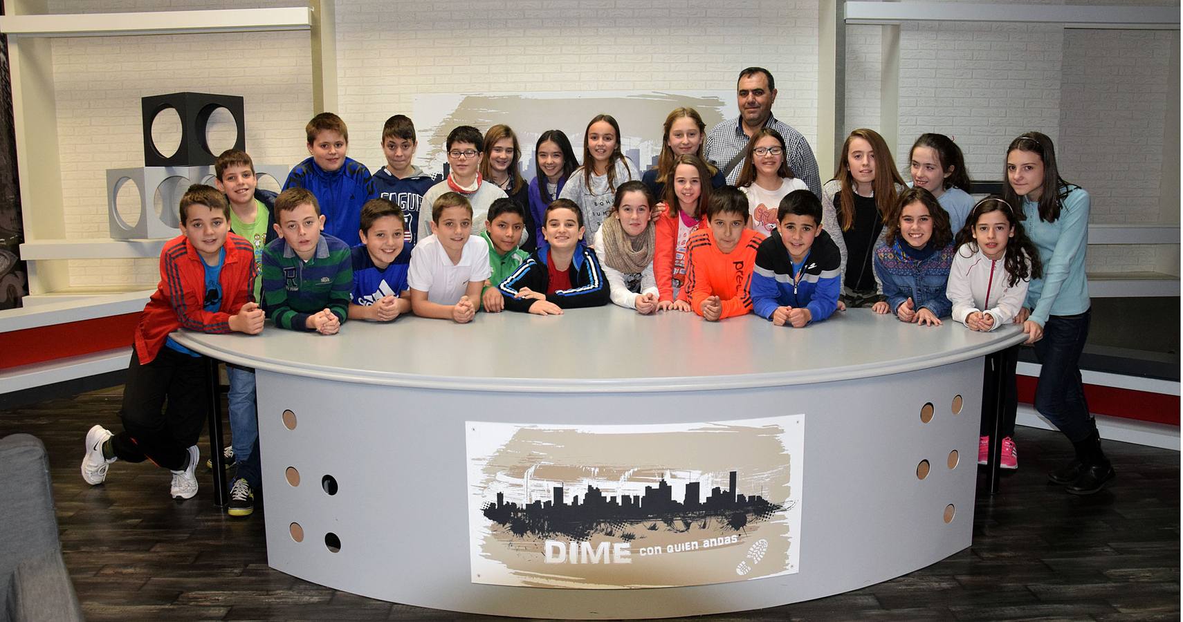 Los alumnos de 6º A del Colegio Las Gaunas visitan la multimedia de Diario LA RIOJA