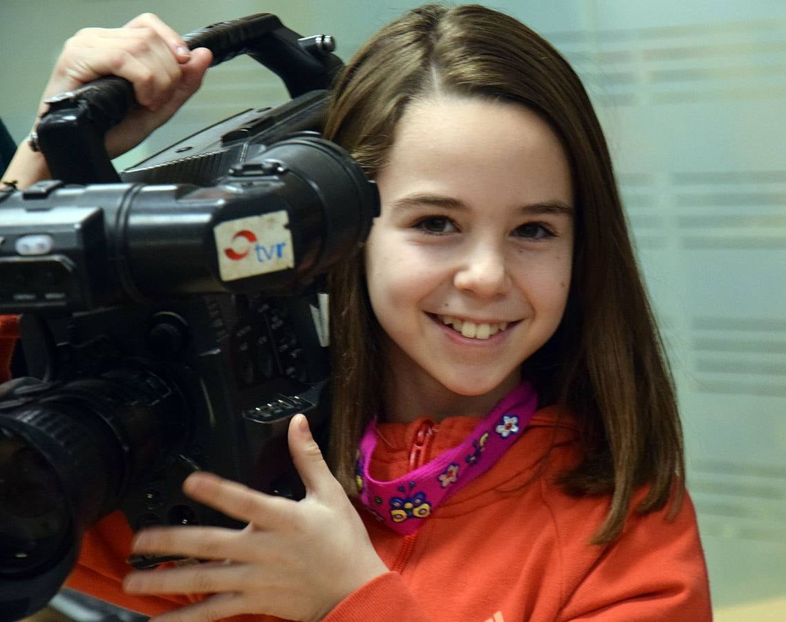 Los alumnos de 6º A del Colegio Las Gaunas visitan la multimedia de Diario LA RIOJA