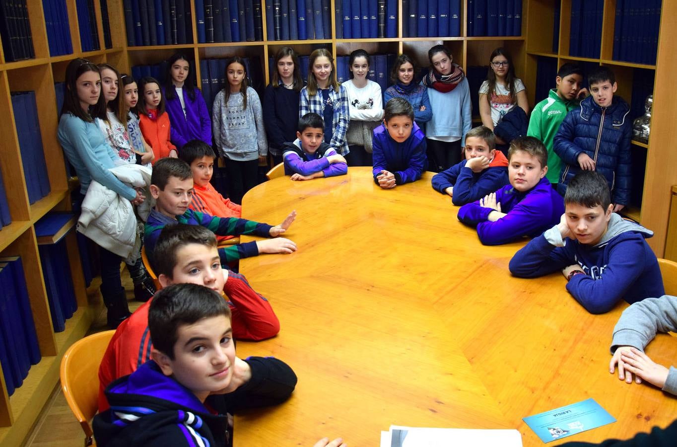 Los alumnos de 6º A del Colegio Las Gaunas visitan la multimedia de Diario LA RIOJA