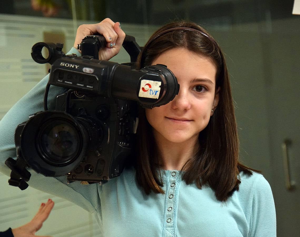 Los alumnos de 6º A del Colegio Las Gaunas visitan la multimedia de Diario LA RIOJA