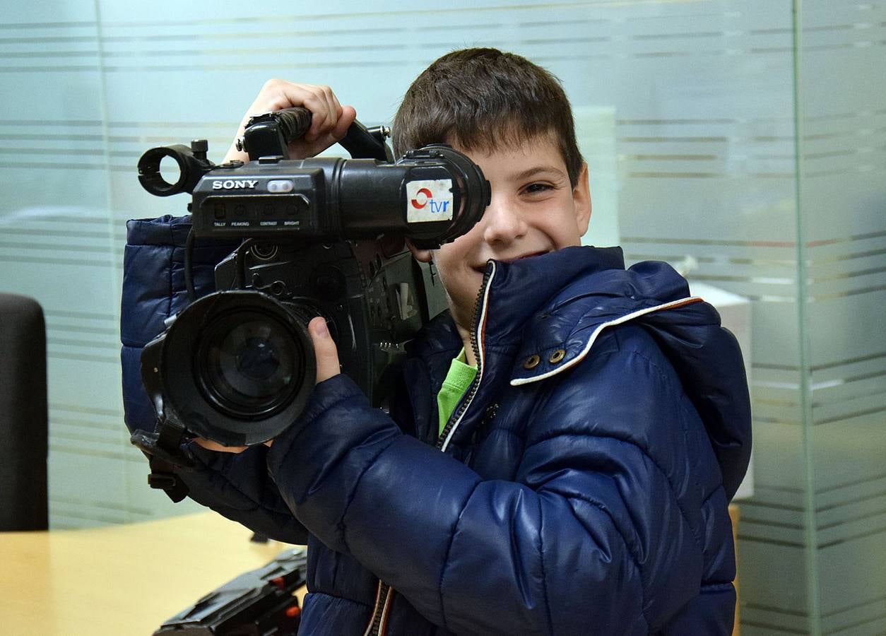 Los alumnos de 6º A del Colegio Las Gaunas visitan la multimedia de Diario LA RIOJA