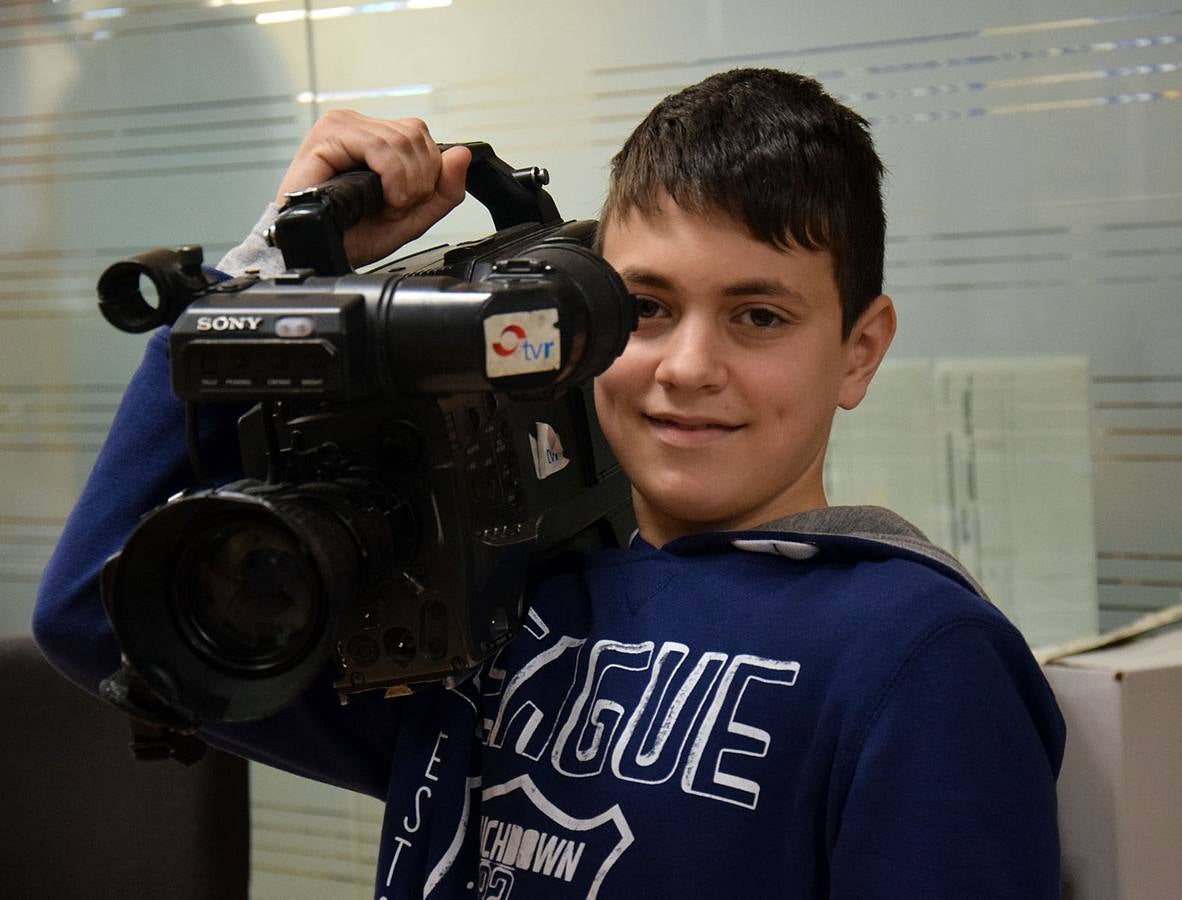 Los alumnos de 6º A del Colegio Las Gaunas visitan la multimedia de Diario LA RIOJA