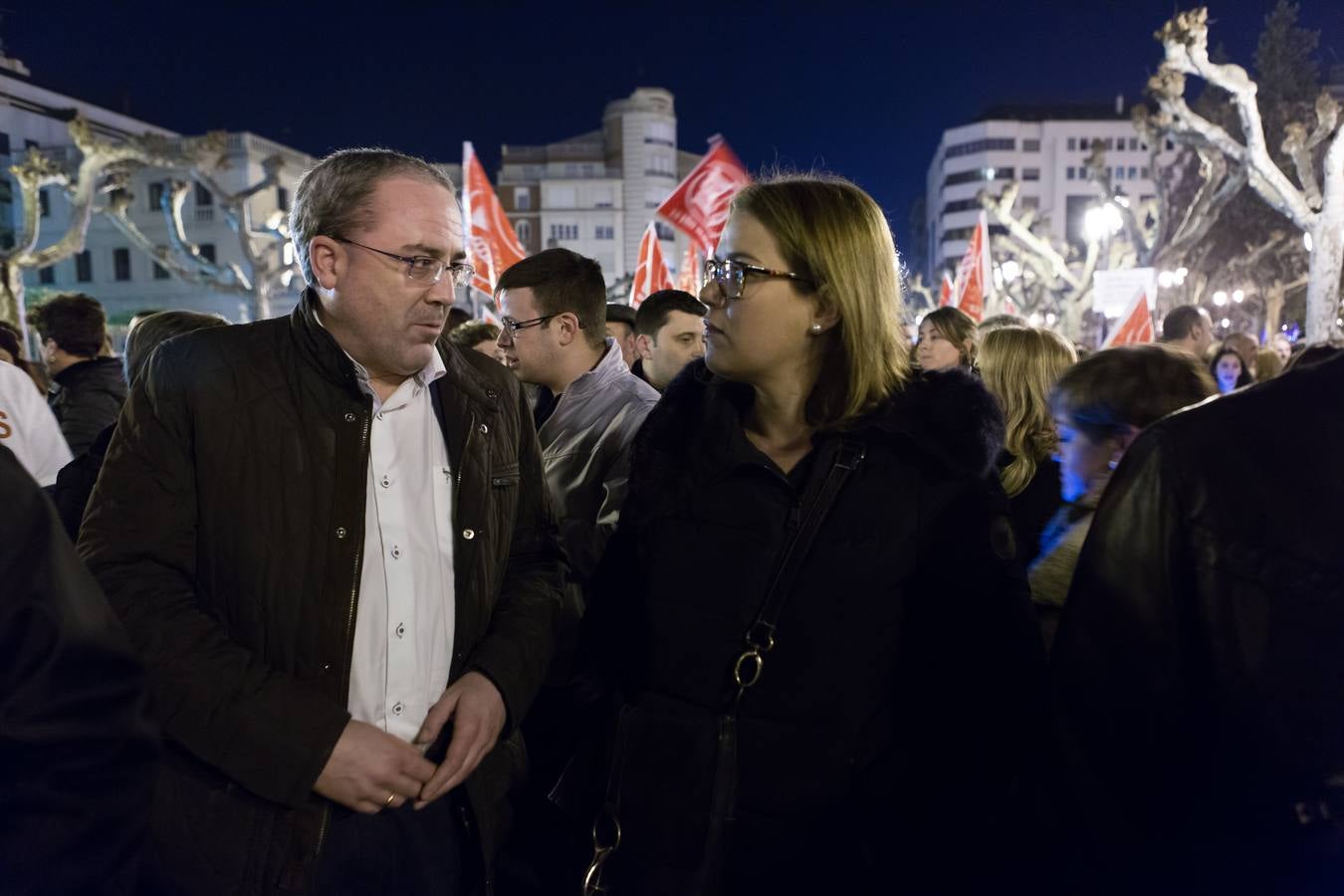 Los trabajadores de Altadis reciben el apoyo de 4.000 personas en su manifestación en Logroño