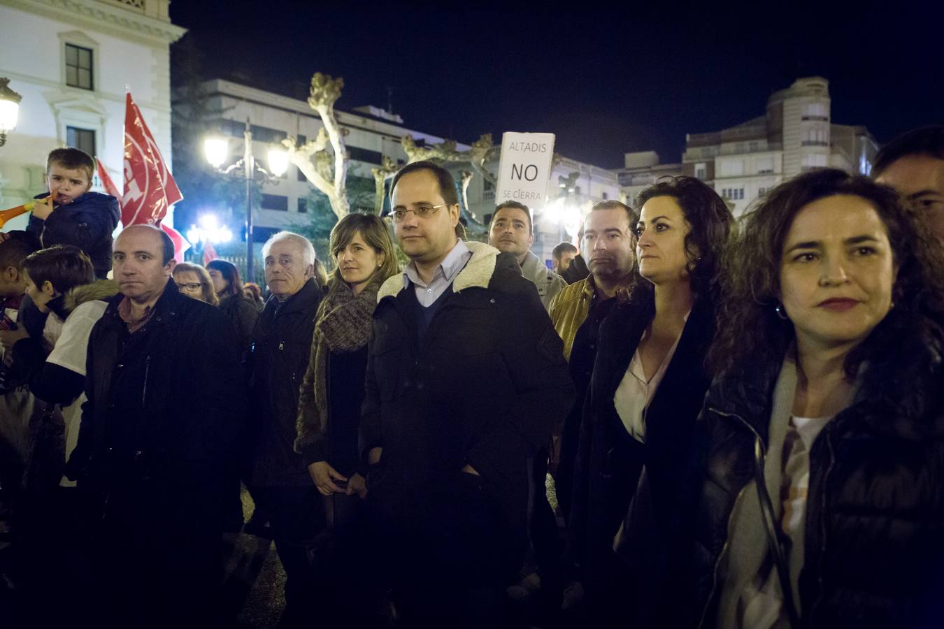 Los trabajadores de Altadis reciben el apoyo de 4.000 personas en su manifestación en Logroño