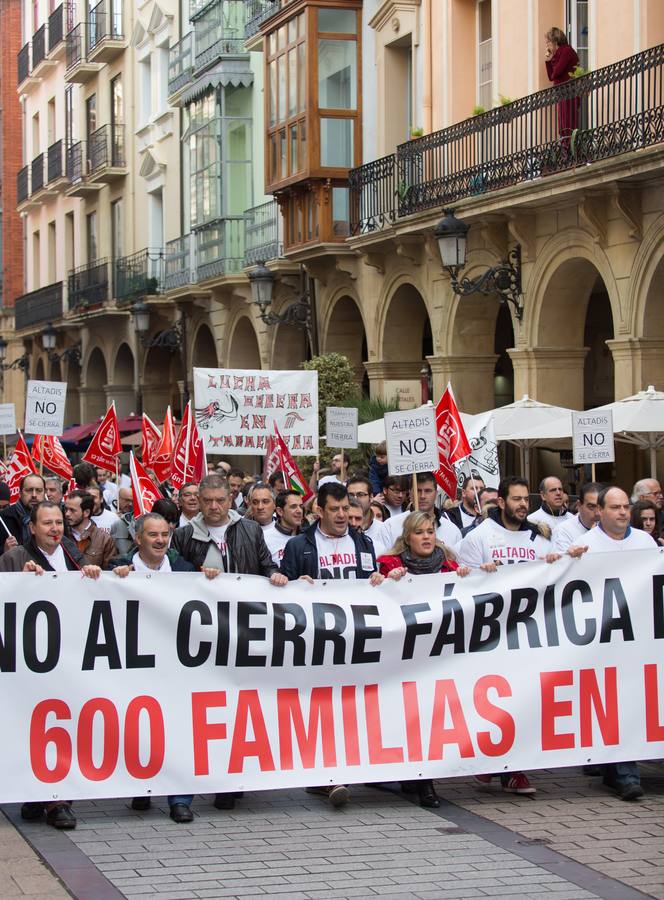 Los trabajadores de Altadis vuelven a la calle