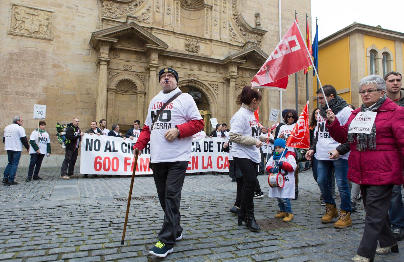 Los trabajadores de Altadis vuelven a la calle