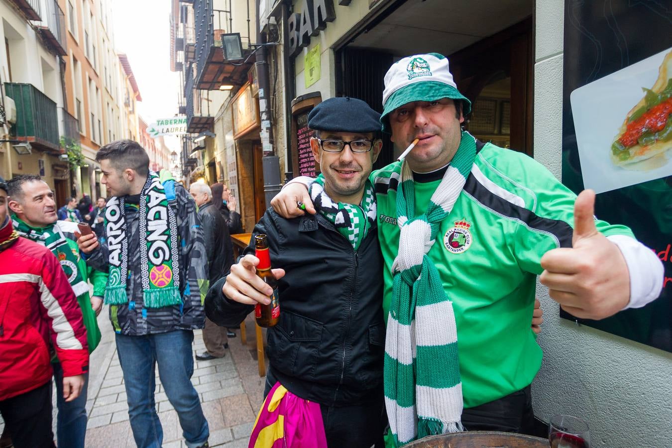 Logroño, en blanco y verde