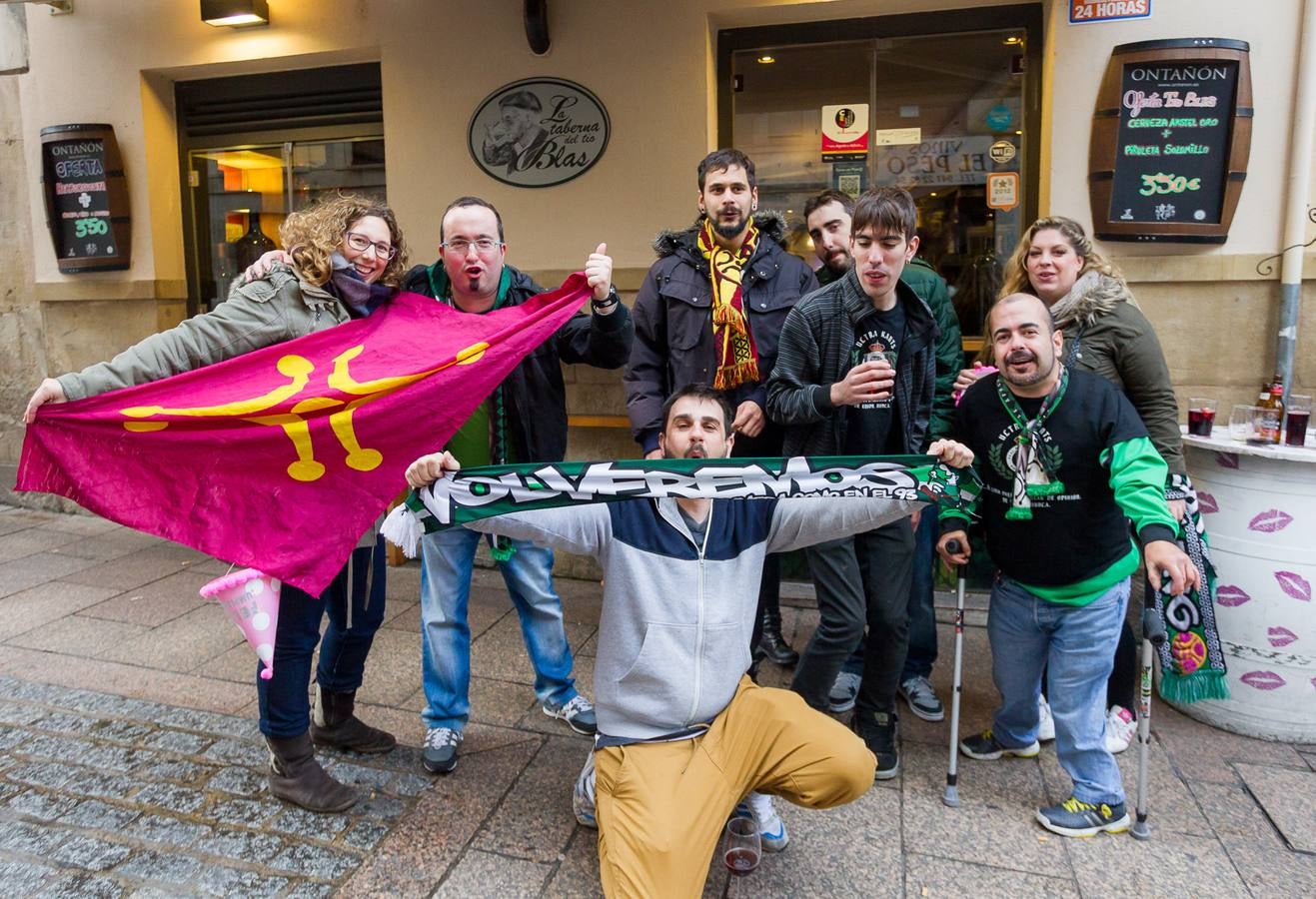 Logroño, en blanco y verde