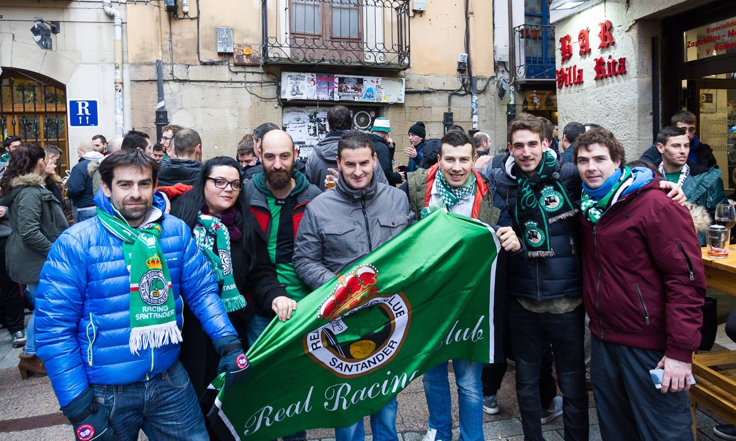 Logroño, en blanco y verde