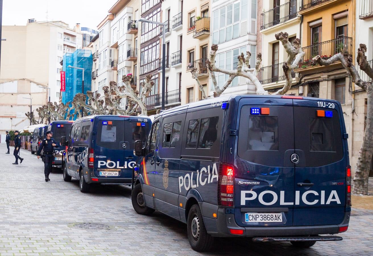 Logroño, en blanco y verde