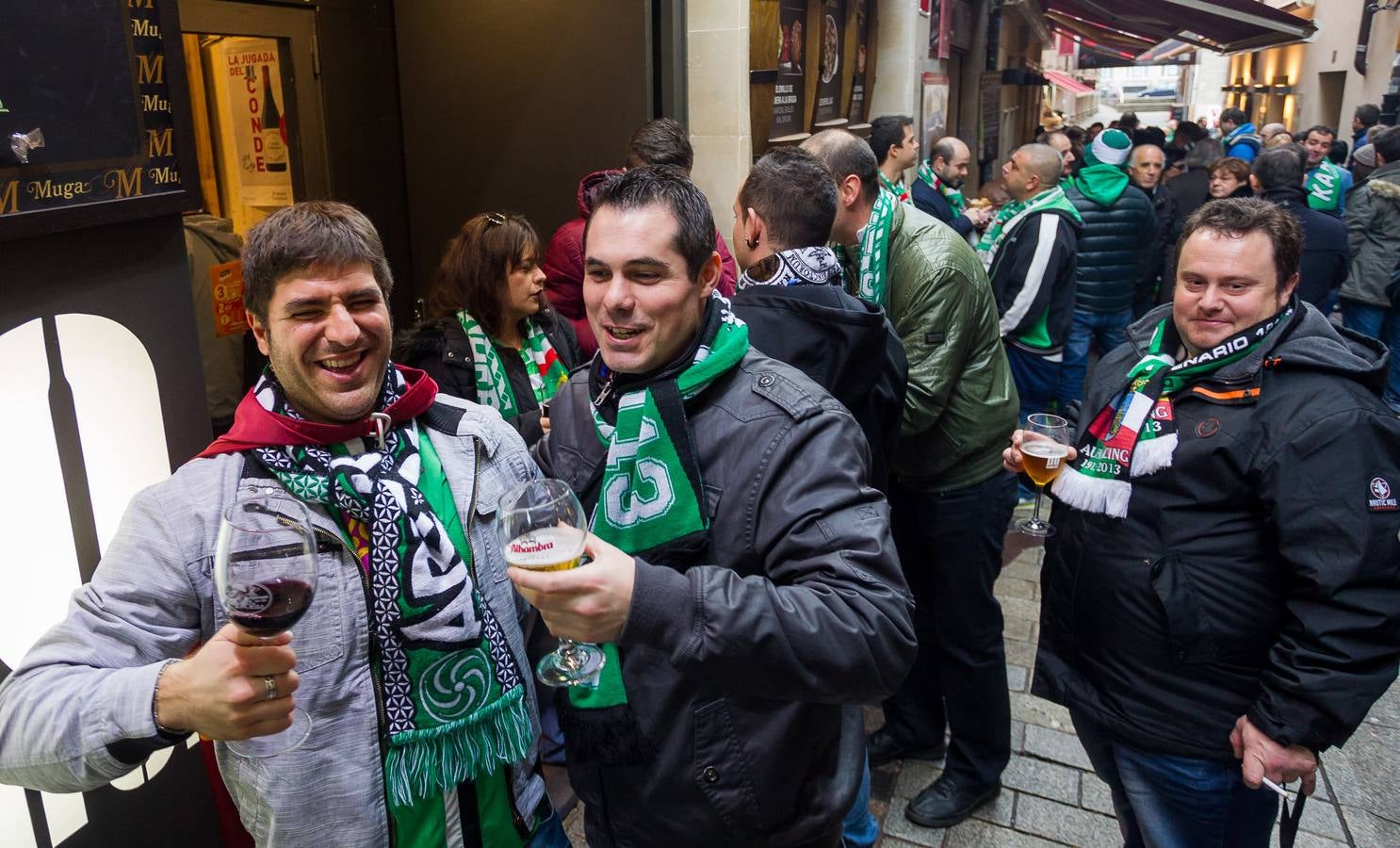 Logroño, en blanco y verde