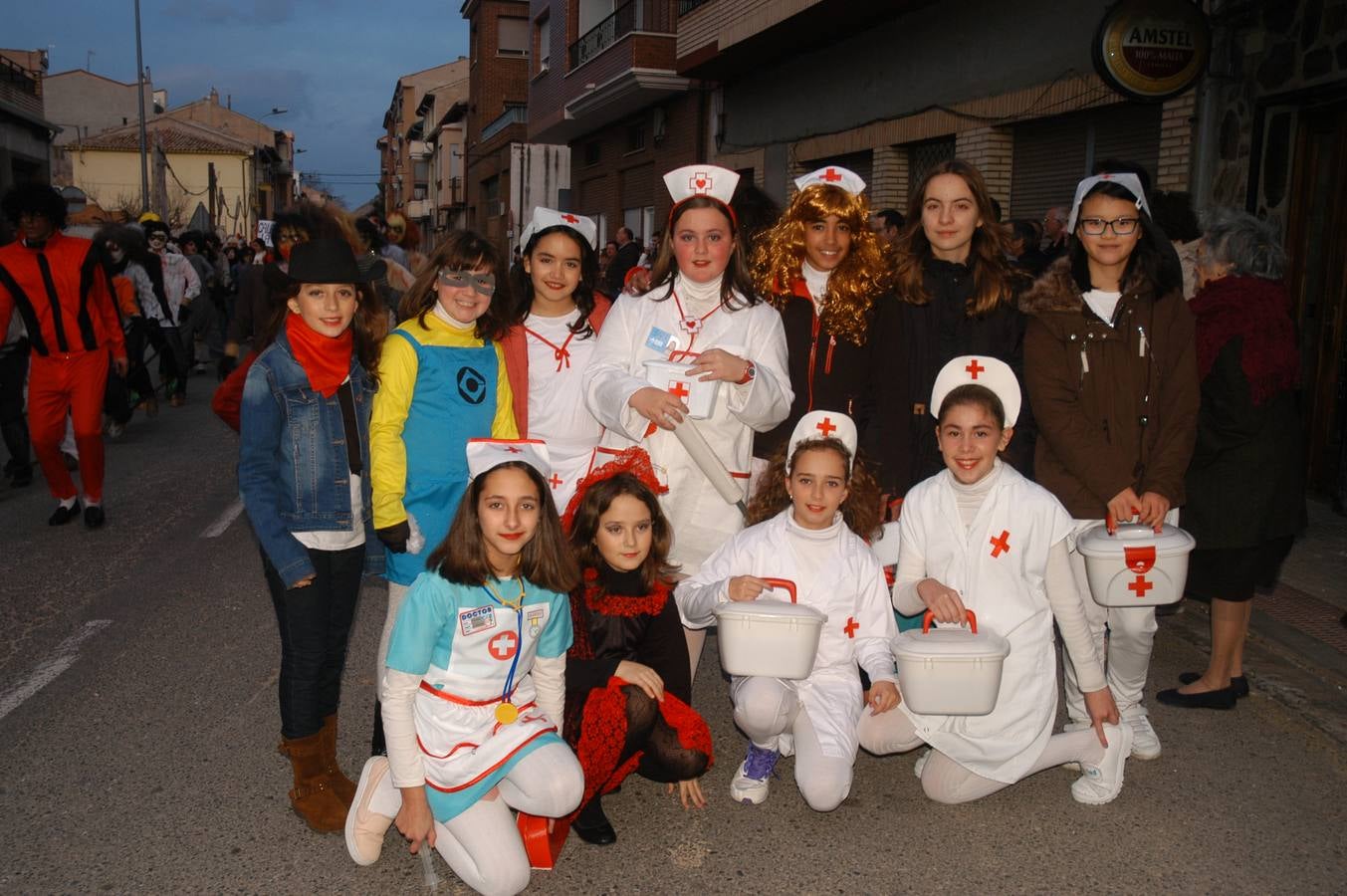 Cervera desfila a ritmo de Carnaval