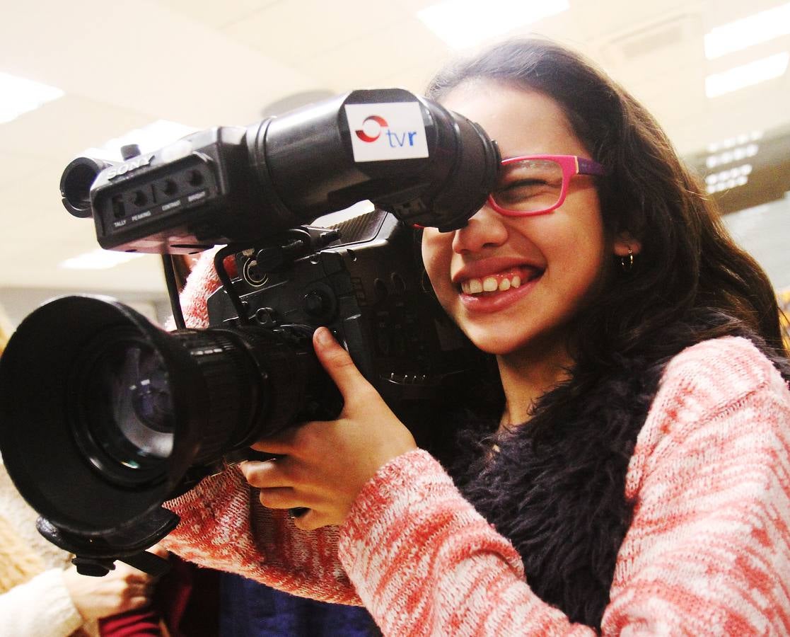 Los alumnos de 6º de Primaria del Colegio General Espartero visita la multimedia de Diario LA RIOJA