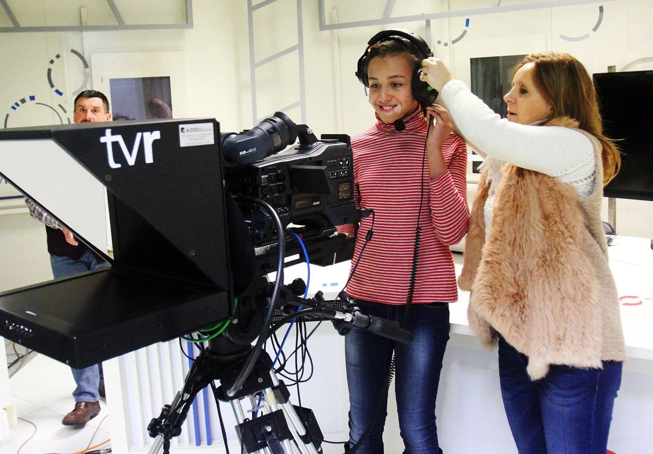 Los alumnos de 6º de Primaria del Colegio General Espartero visita la multimedia de Diario LA RIOJA