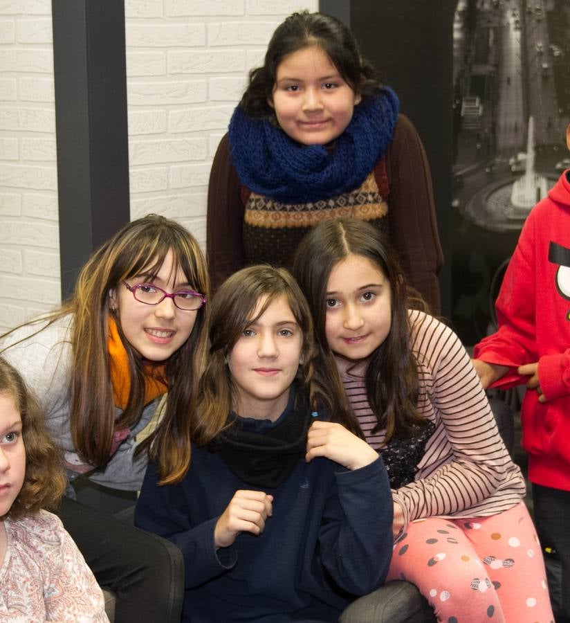 Visita a Diario LA RIOJA y TVR del CEIP General Espartero