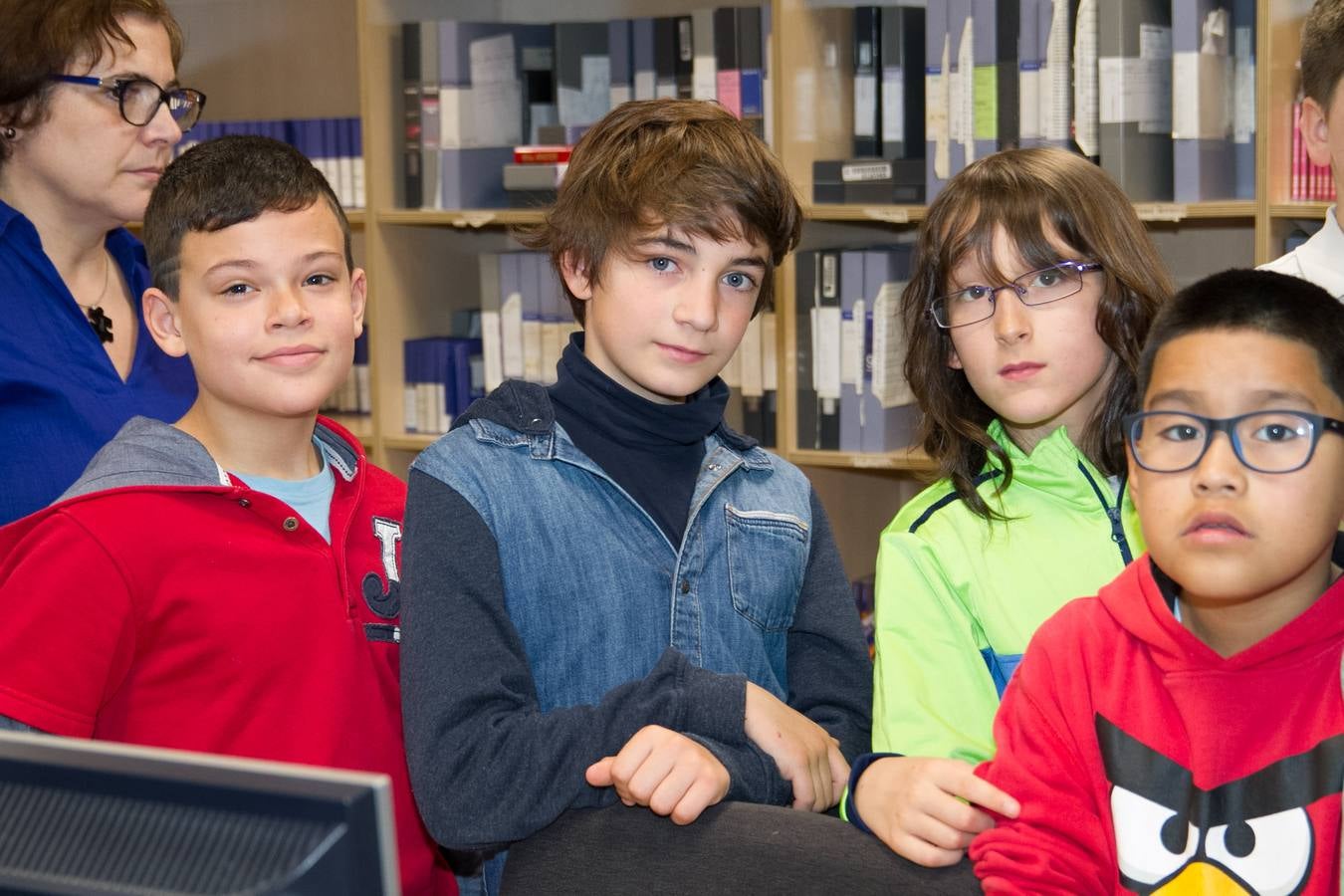 Visita a Diario LA RIOJA y TVR del CEIP General Espartero