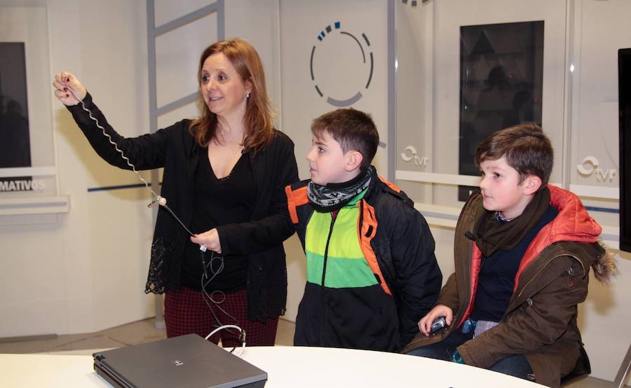 Los alumnos de 5º de Primaria del Colegio Milenario de la Lengua visitan la multimedia de Diario LA RIOJA