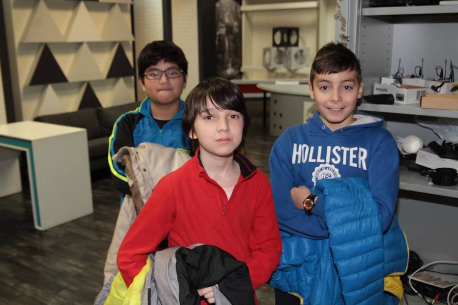 Los alumnos de 5º de Primaria del Colegio Milenario de la Lengua visitan la multimedia de Diario LA RIOJA