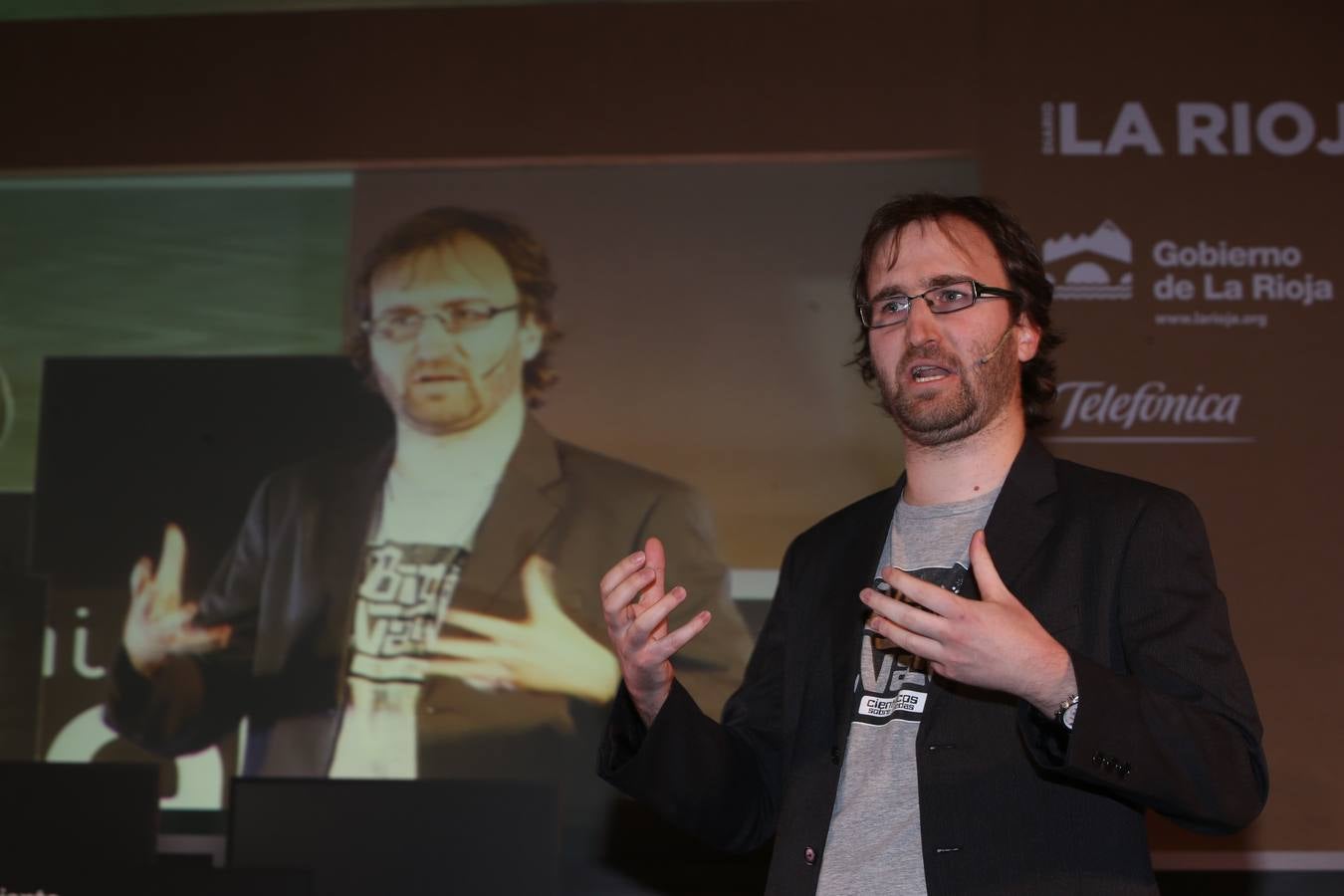 Humor en la entrega de los XVII Premios Web Riojanos