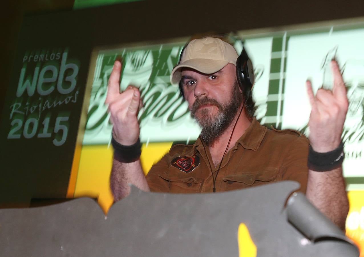 Humor en la entrega de los XVII Premios Web Riojanos