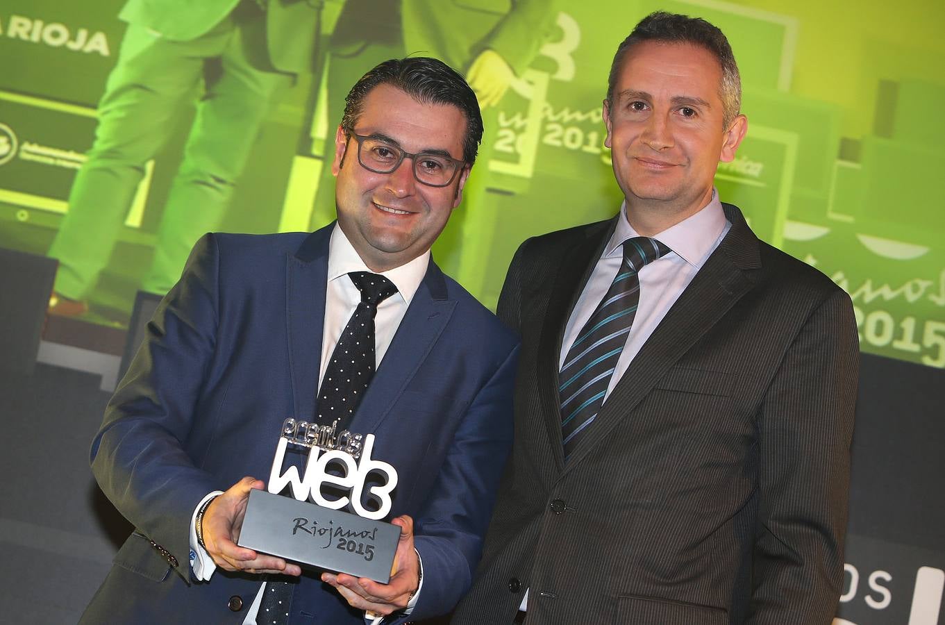 La entrega de galardones en los XVII Premios Web Riojanos