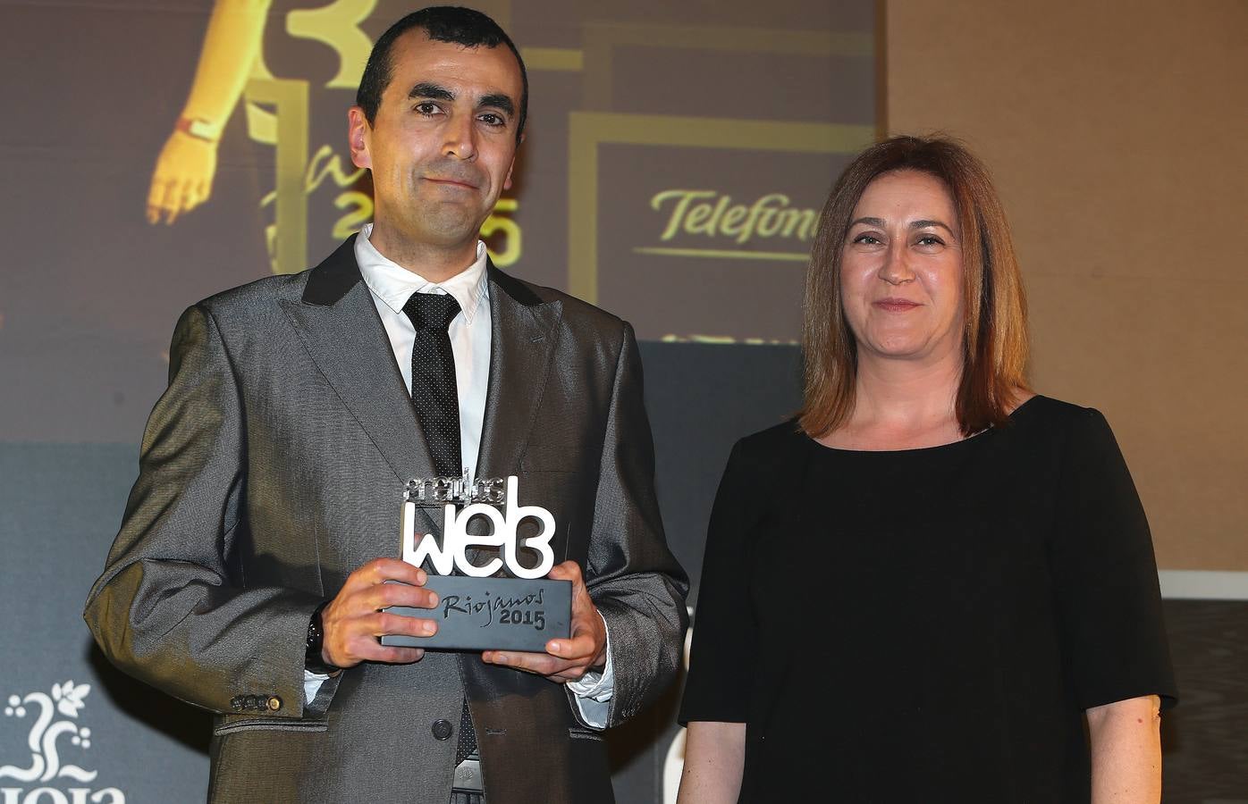 La entrega de galardones en los XVII Premios Web Riojanos