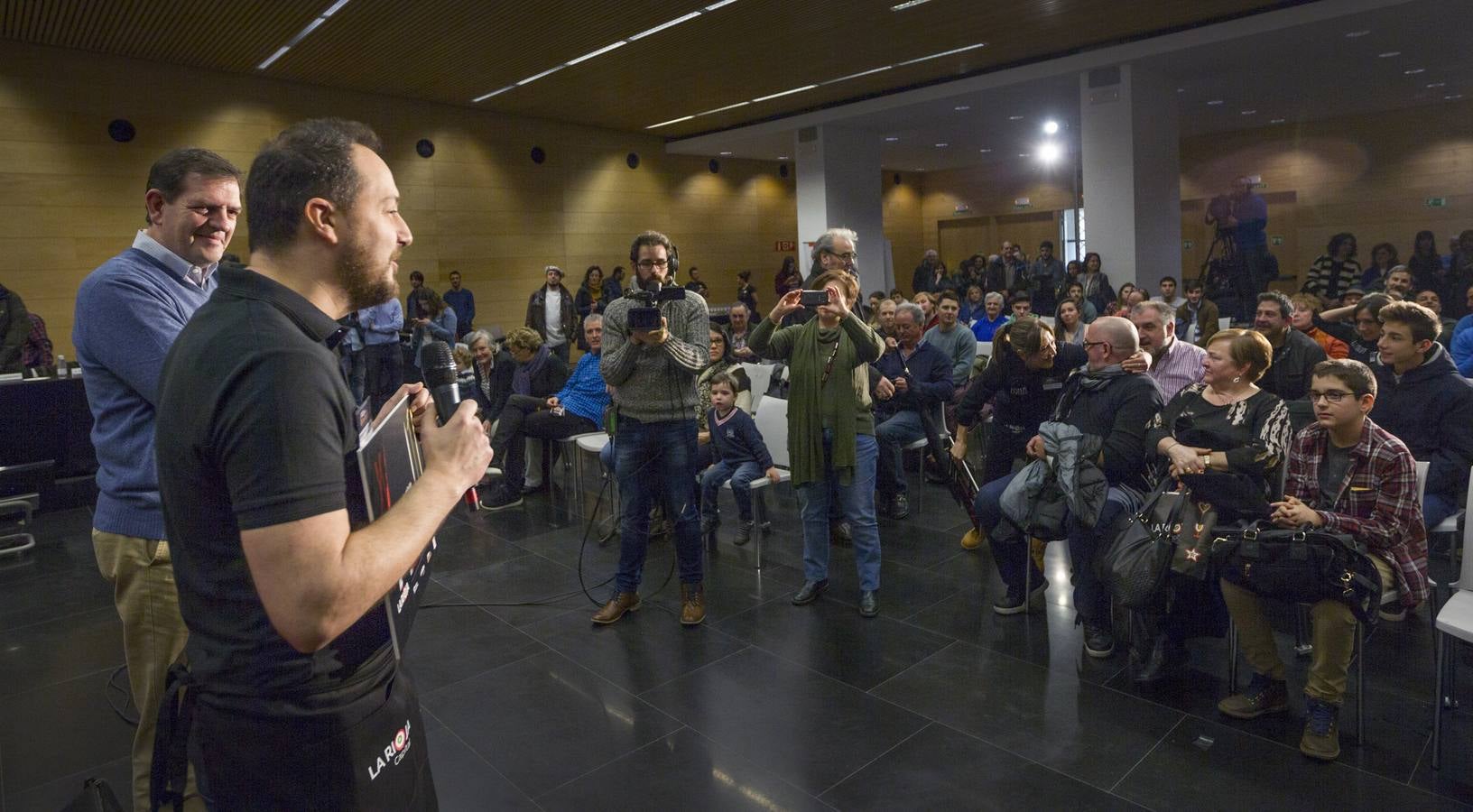 Show cooking en el Concurso de Tapas de La Rioja