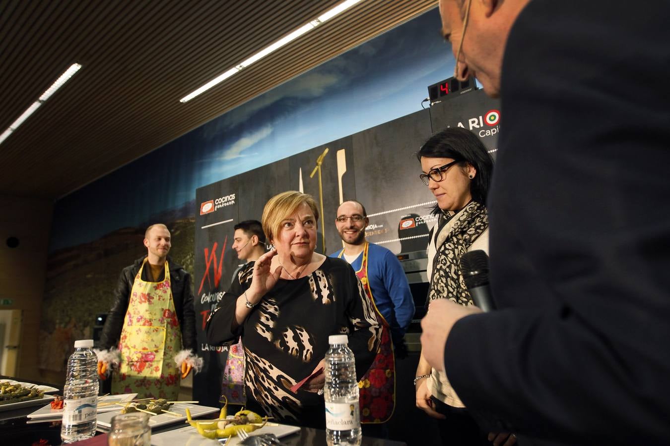 Show cooking en el Concurso de Tapas de La Rioja