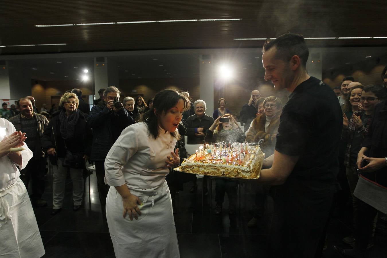 Show cooking en el Concurso de Tapas de La Rioja