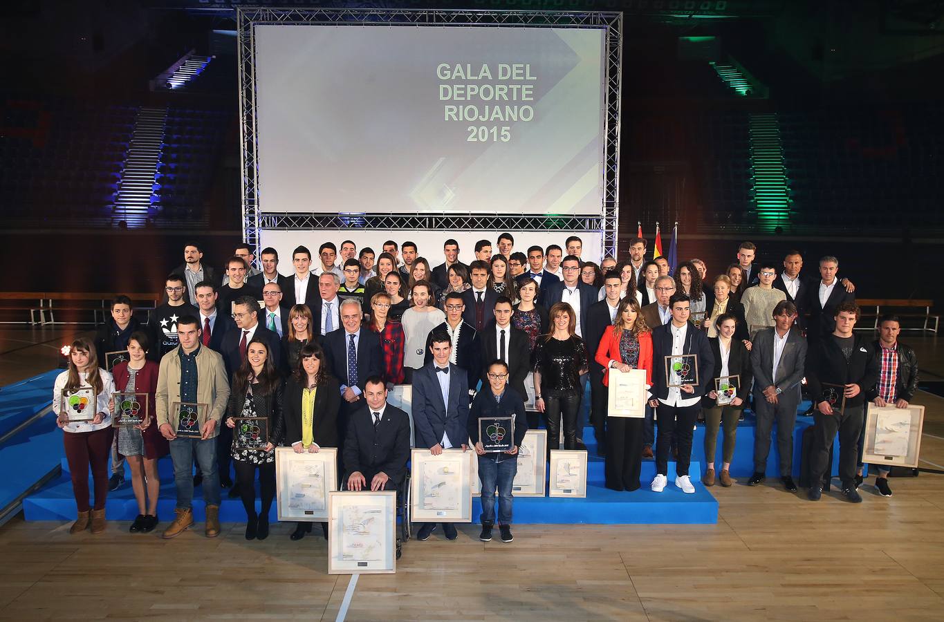 La Rioja premia a sus deportistas en la Gala del Deporte y homenajea quienes nos han dejado en el 2015