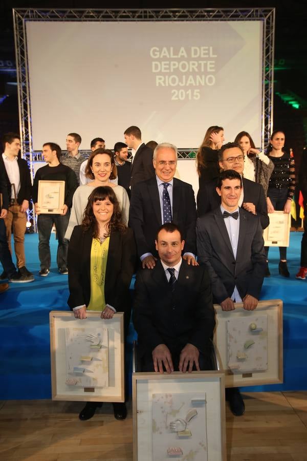 La Rioja premia a sus deportistas en la Gala del Deporte y homenajea quienes nos han dejado en el 2015