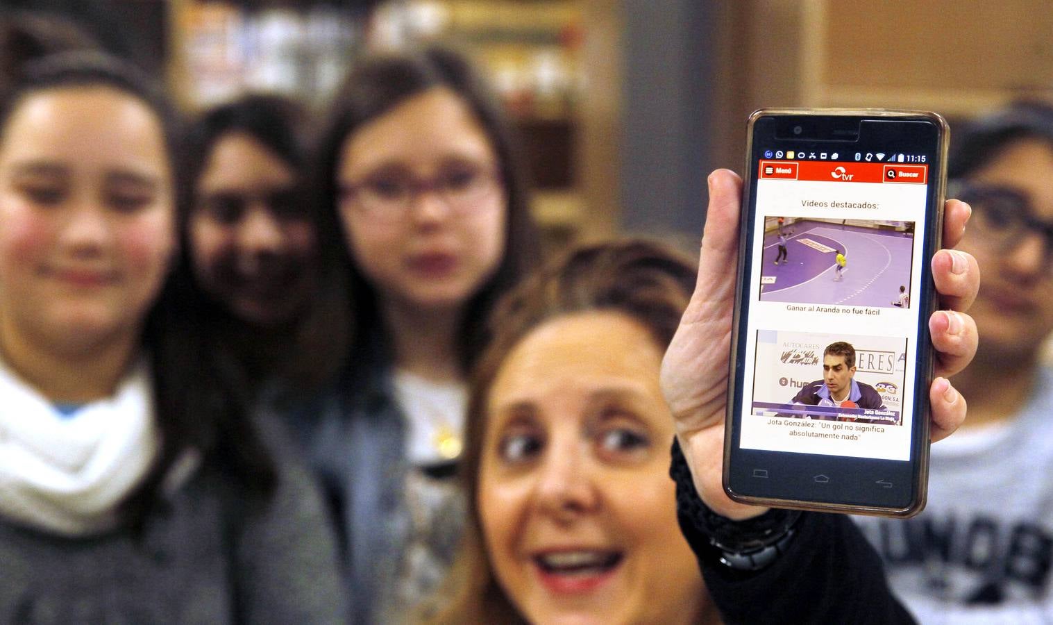 Los alumnos de 6 º A del Colegio Navarrete El Mudo visitan la multimedia de Diario LA RIOJA