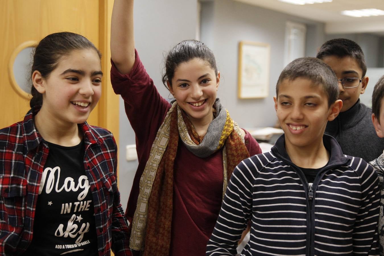 Los alumnos de 6 º A del Colegio Navarrete El Mudo visitan la multimedia de Diario LA RIOJA