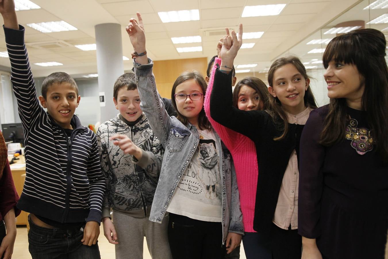 Los alumnos de 6 º A del Colegio Navarrete El Mudo visitan la multimedia de Diario LA RIOJA