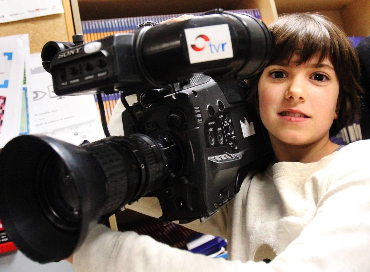 Navarrete el Mudo visita la multimedia de Nueva Rioja