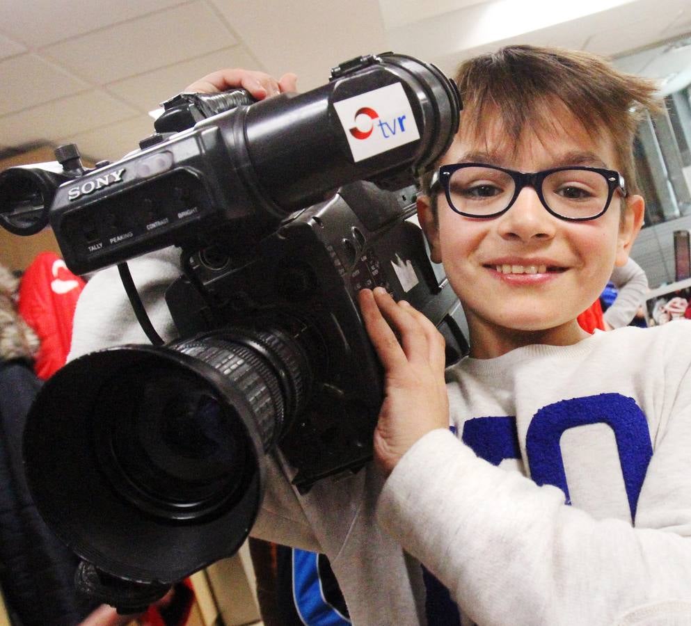 Navarrete el Mudo visita la multimedia de Nueva Rioja