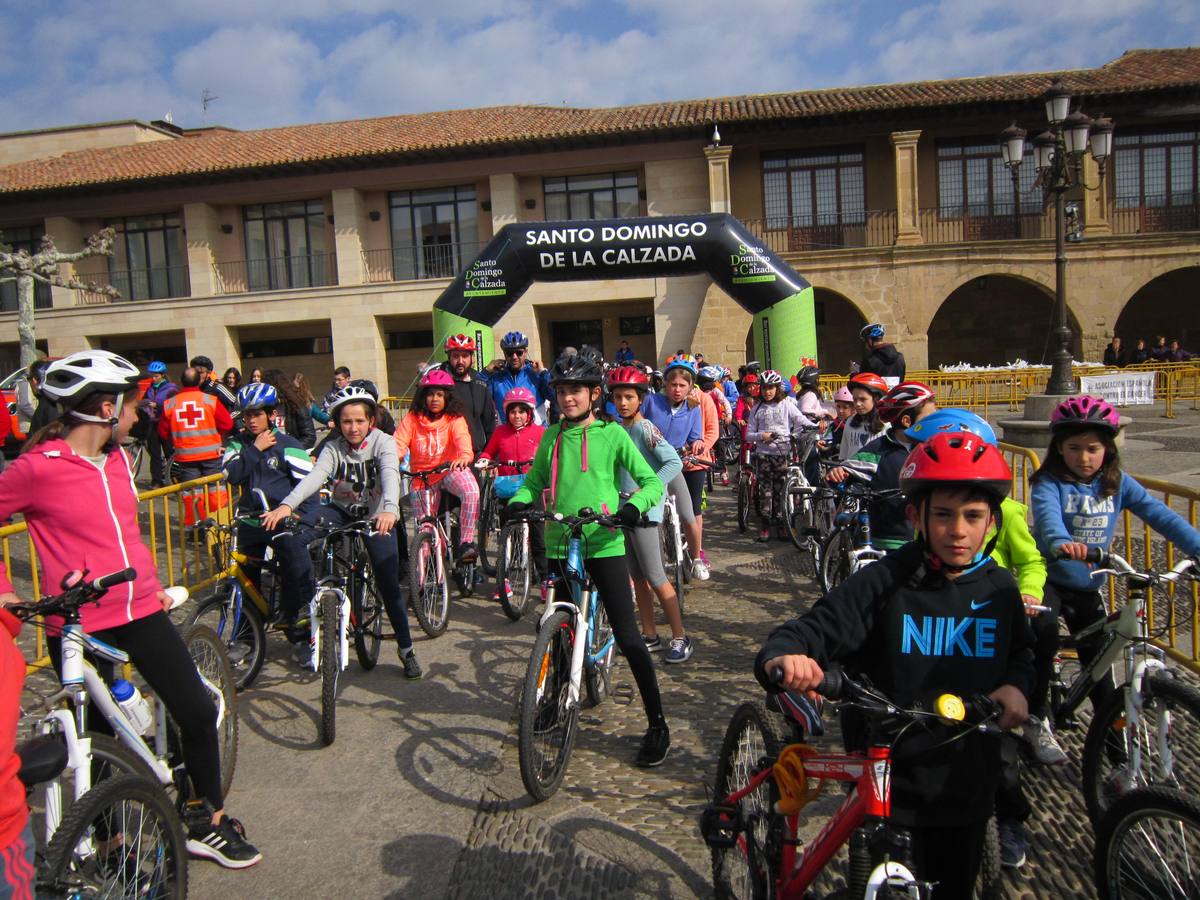 III Marcha en bicicleta en Santo Domingo de la Calzada a beneficio de la AECC