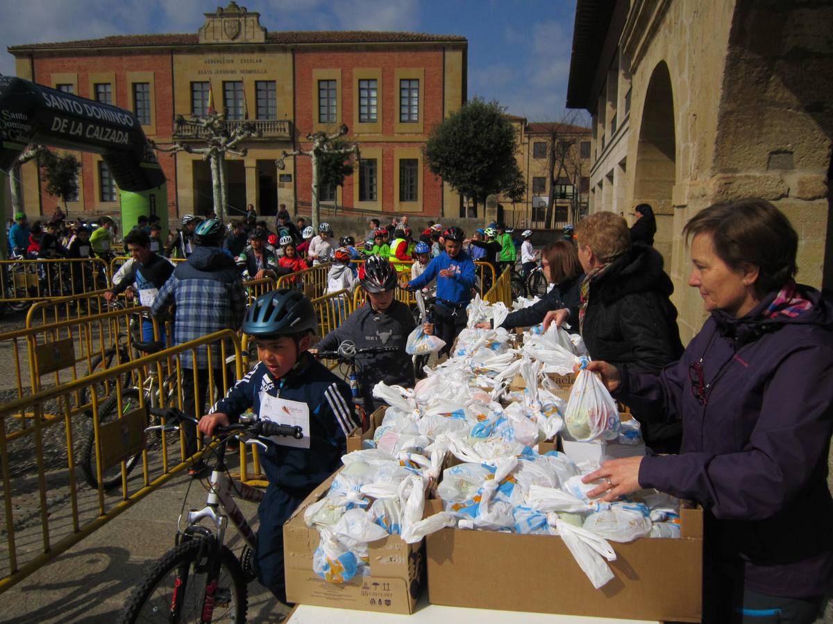 III Marcha en bicicleta en Santo Domingo de la Calzada a beneficio de la AECC