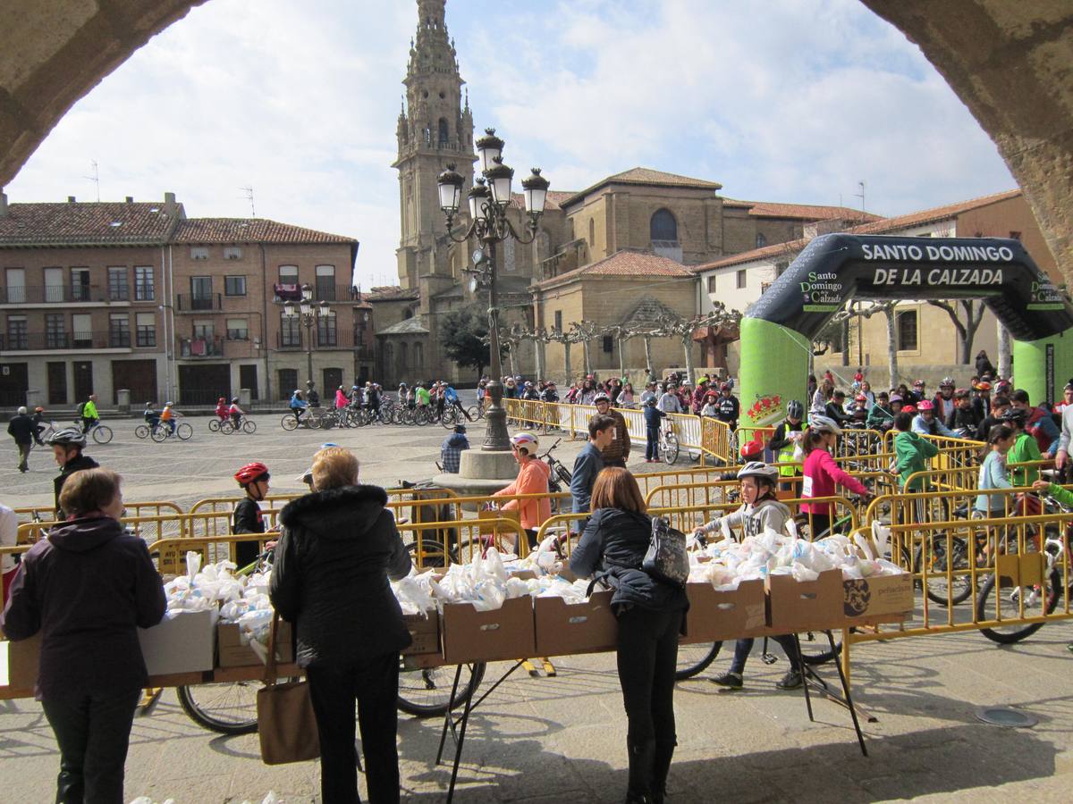 III Marcha en bicicleta en Santo Domingo de la Calzada a beneficio de la AECC