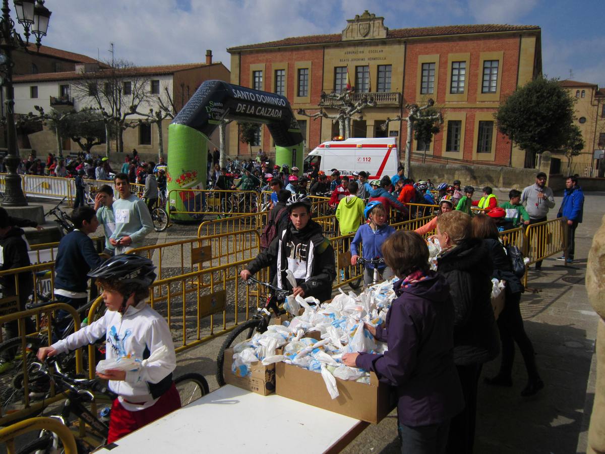 III Marcha en bicicleta en Santo Domingo de la Calzada a beneficio de la AECC