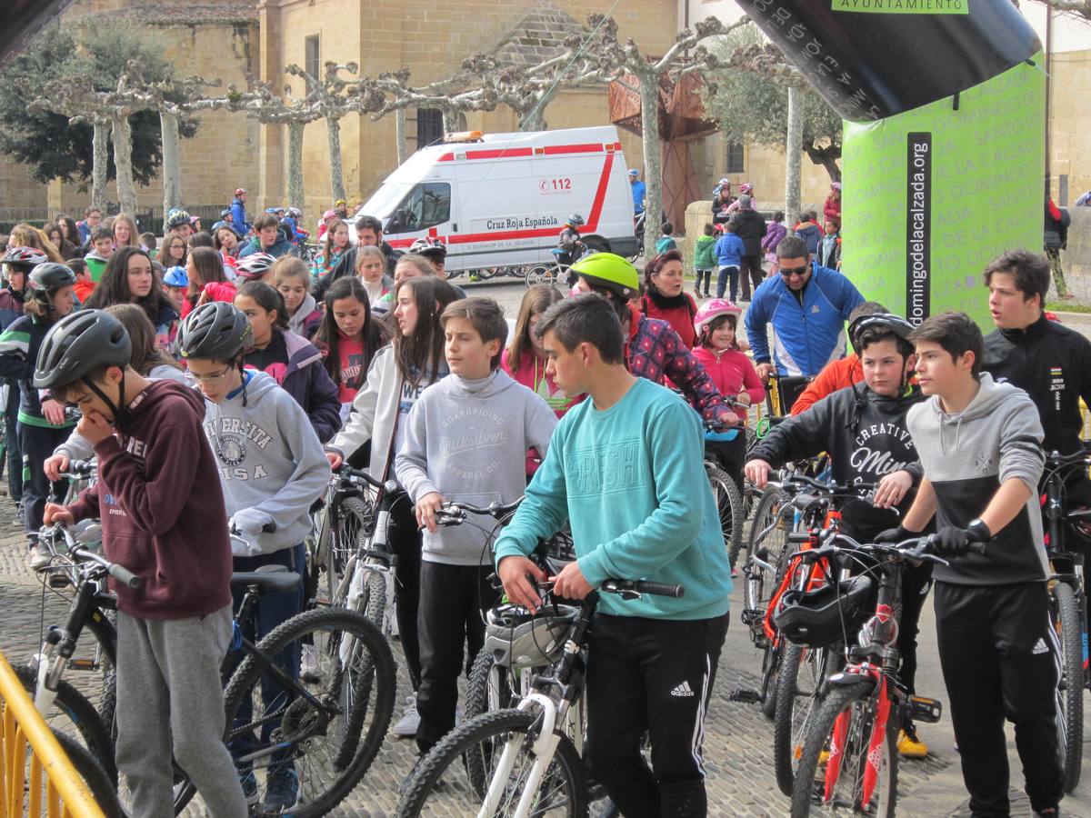 III Marcha en bicicleta en Santo Domingo de la Calzada a beneficio de la AECC