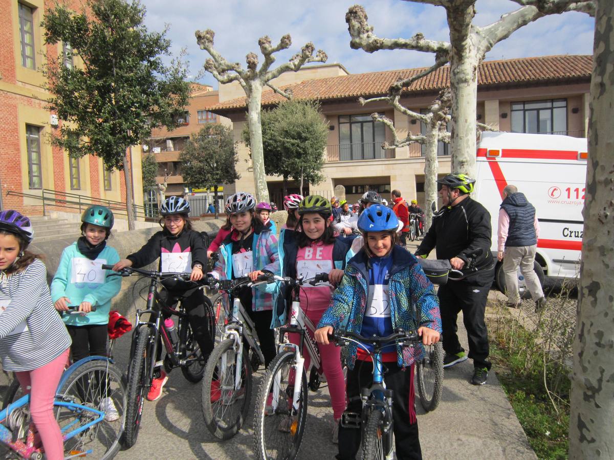 III Marcha en bicicleta en Santo Domingo de la Calzada a beneficio de la AECC