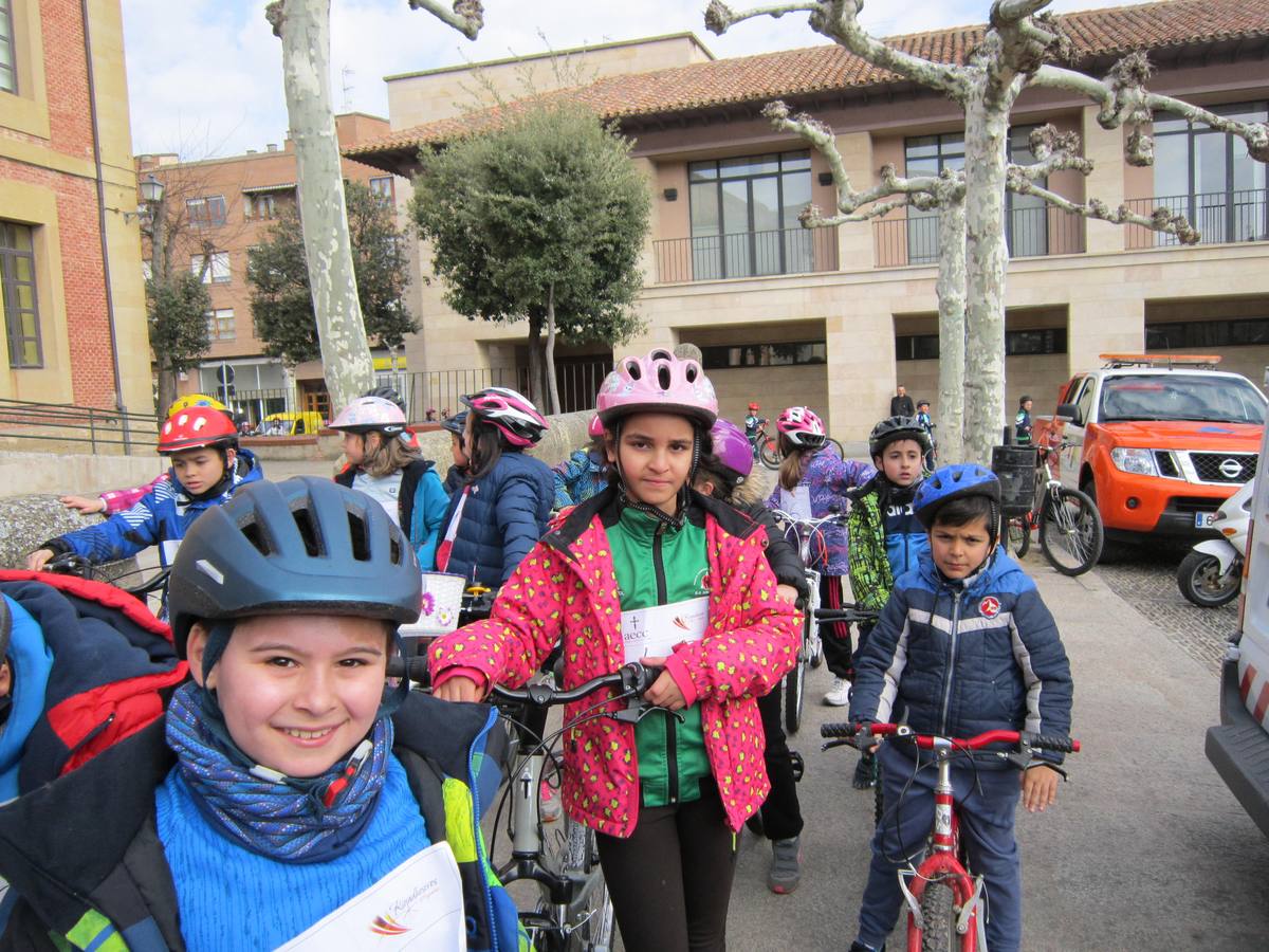 III Marcha en bicicleta en Santo Domingo de la Calzada a beneficio de la AECC